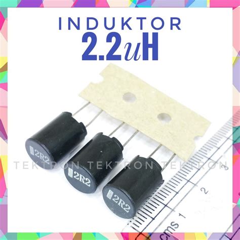 Jual Induktor 2 2uH Rfc 2R2 Fixed Inductor Lilitan Shopee Indonesia