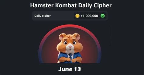 Hamster Kombat Daily Cipher Morse Code Today June Controverity