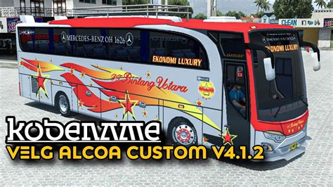 KODENAME ACC VELG CUSTOM ALCOA BUSSID V4 1 2 YouTube