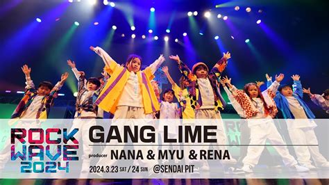 Rock Wave Gang Limenana Myu Rena Sendai Pit Youtube