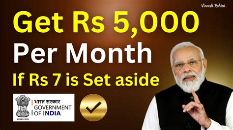 Atal Pension Yojana Get Rs Per Month If Rs Is Set Aside