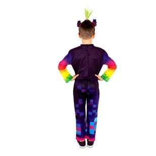 Universal Pictures King Trollex Deluxe Kids Costume Multicoloured 6 - 8 Years