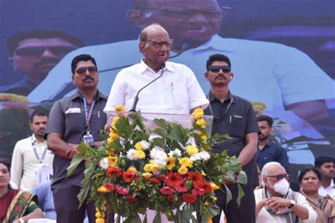 Sharad Pawar Quits Ncp Chief Post And Active Politics The New Indian