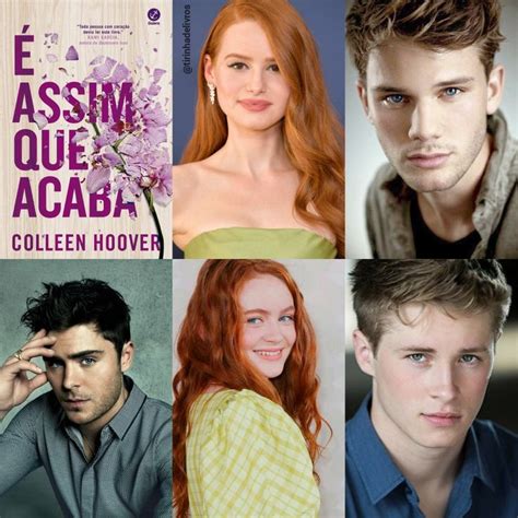 Fancast do livro É Assim que Acaba da Colleen Hoover Colleen hoover