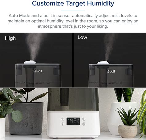 Levoit Humidifiers For Bedroom Large Room Home Smart Wifi Alexa