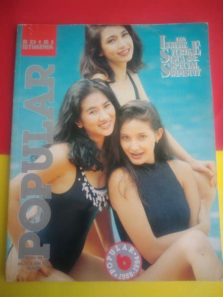 Jual Majalah Popular Juni 1994 Inneke Yurike Sisca Minus Di Lapak