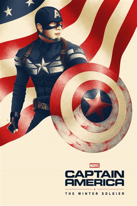 Captain America Avengers Poster