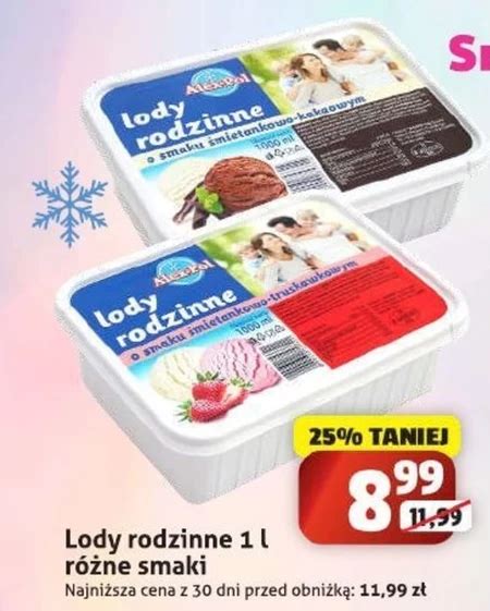 Lody Rodzinne Smaki Taniej Promocja Sedal Ding Pl