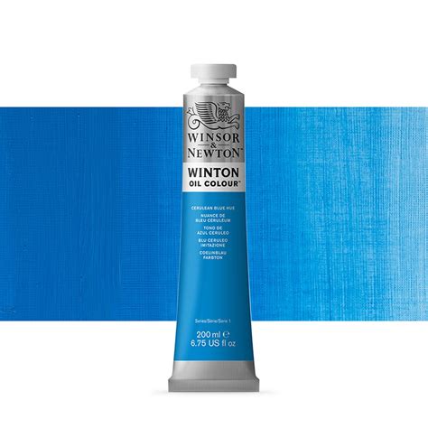 WINSOR NEWTON 10 OLEO CERULEAN BLUE HUE 200 ML EYM Importadores SRL