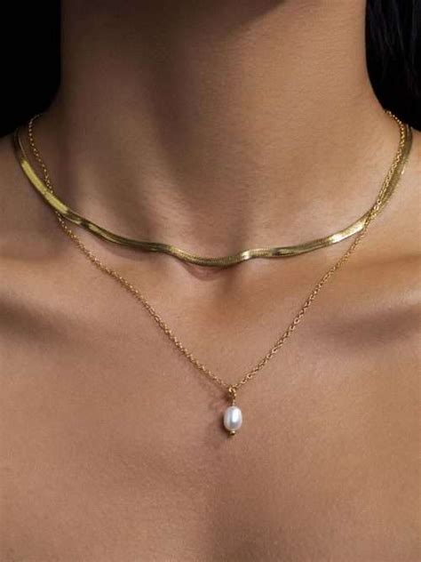 Schlangen Choker Halskette Gold Silber Dorose Jewelry