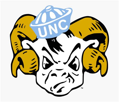 North Carolina Tarheels Ram Logo , Free Transparent Clipart - ClipartKey