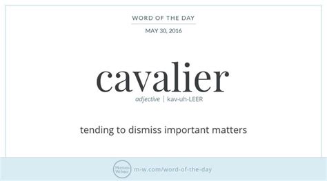 Explore the Meaning of Cavalier