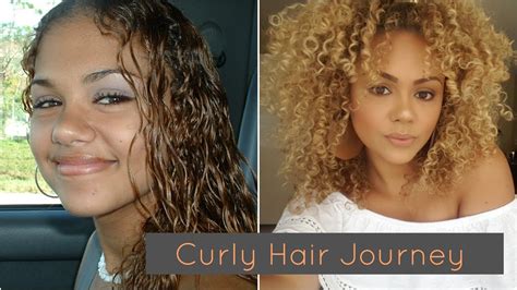 Curly Hair Journey With Pictures Youtube