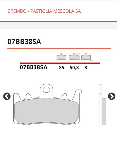 Pastiglie Freno Brembo Anteriori Posteriori Ducati Hypermotard