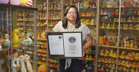 Meet The Woman With The Worlds Largest Rubber Duck Collection