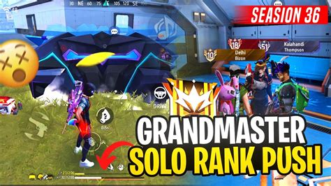 Road To Grandmaster Solo Rank Push Solo Grandmaster Rank Push