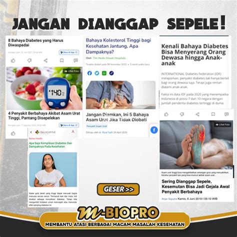 M Biopro Herbal Probiotik Obat Diabetes Paling Ampuh Di Apotik Di