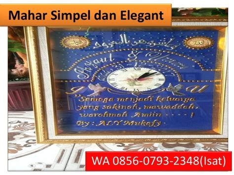 Mahar Simple Elegan Lamongan Mahar Pernikahan Elegan Lamongan Mahar