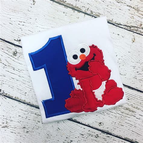 Personalized Baby Elmo Birthday Design – TheTinyCloset