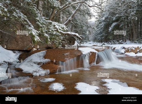 The Pemigewasset River Near The Flume Visitor Center In Franconia Notch