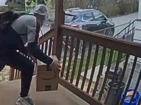 Police Searching For Porch Pirate Suspect Caught On Camera