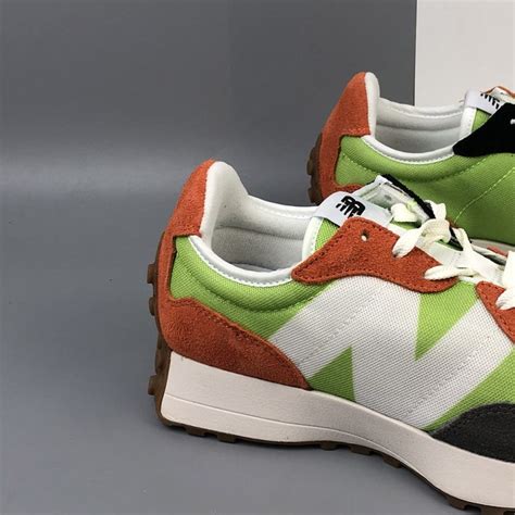 New Balance 327 Green Orange Gum For Sale The Sole Line