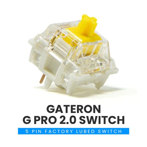 Gateron G Pro 2.0 Yellow Switch