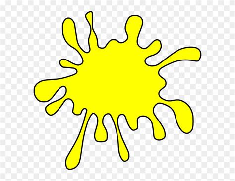 Yellow Splatter Clipart - Yellow Paint Splatter Clip Art - Free Transparent PNG Clipart Images ...