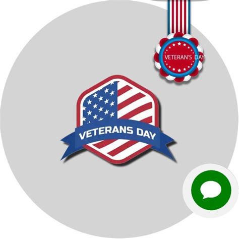 Veterans Day Wishes Stickers by mohamed taoufik