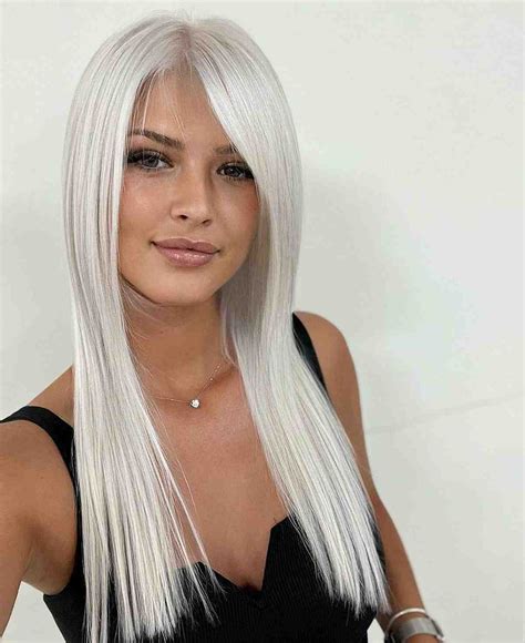 White Blonde Styles That Prove This Ice Cool Shade Isnt Going Anywhere Hair Style Talk