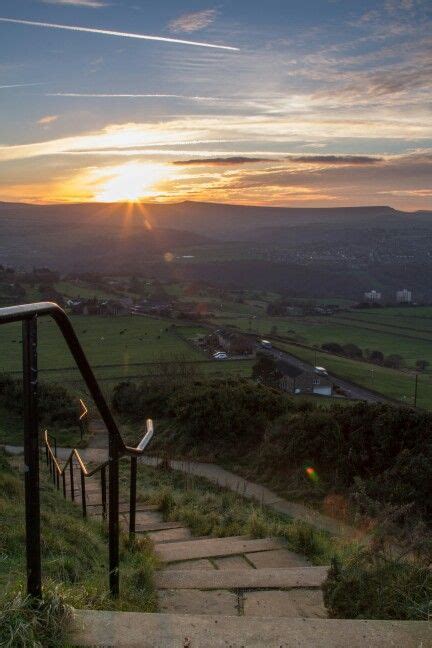 Castle hill, Huddersfield. Sunset | Huddersfield, Landscape, England