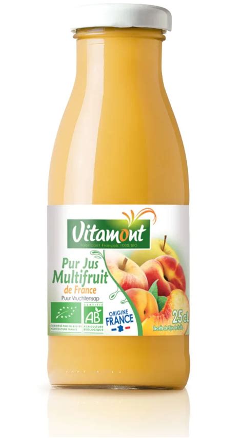 Mini Pur Jus Multifruits De France Bio Les Nomades Vitamont