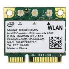 Intel Centrino Ultimate N Anhmw Mbp Wireless Wifi Half Mini