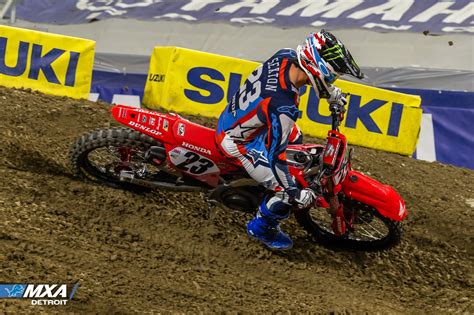 450 OVERALL QUALIFYING RESULTS 2023 DETROIT SUPERCROSS Motocross