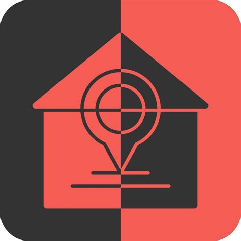 Home Red Inverse Icon 39489246 Vector Art At Vecteezy