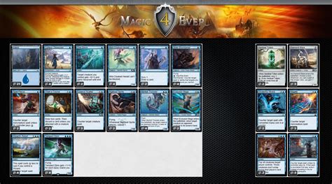 New Standard Mono Blue Aggro By Gazmon R Mtgo