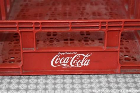 Vintage Plastic Coca-Cola Case | #3892236028