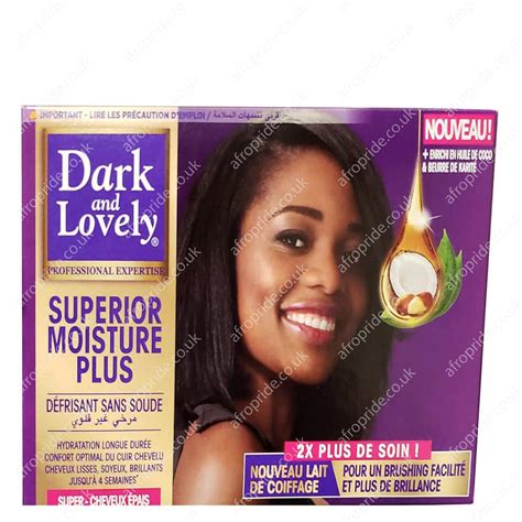 Dark And Lovely Superior Moisture Plus No Lye Relaxer Kit Super Afro Pride