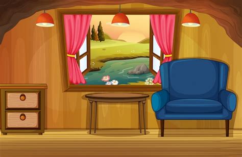 Inside House Cartoon Background Images - Free Download on Freepik