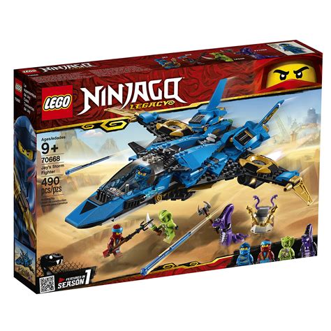 Lego Ninjago Legacy - Lego Ninjago Legacy Jay's Storm Fighter 70668 (490 pcs) - munimoro.gob.pe