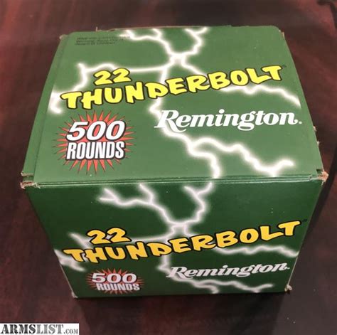 Armslist For Sale Remington 22 Thunderbolt 500 Rounds