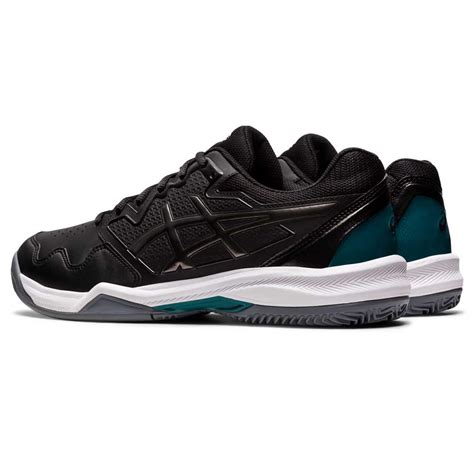 Asics Shoes Gel Dedicate 7 Clay Black Padel Life