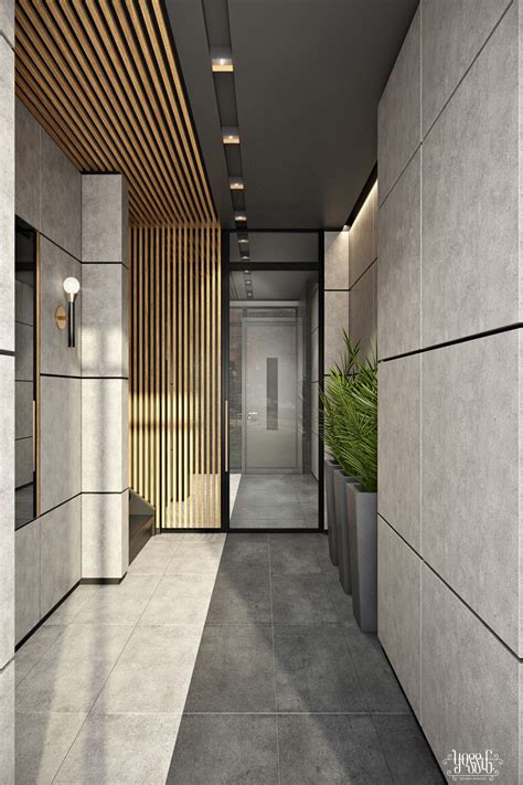 Corridor Design Staircase Design Entrance Design Residential Lobby