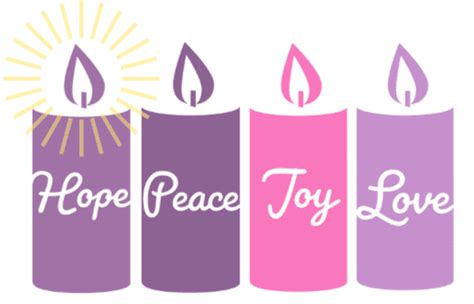 Advent Candle Png Picture Advent Candles And Mistletoe Decorated