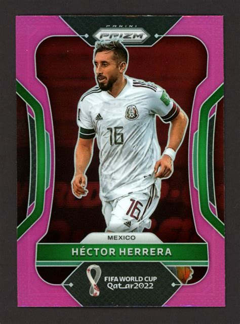 Panini Prizm World Cup Pink Prizm Hector Herrera On Kronozio