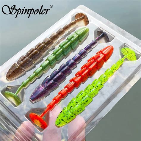 Spinpoler Breaker Soft Lures Swimbaits Fishing Bass Salted Plastic