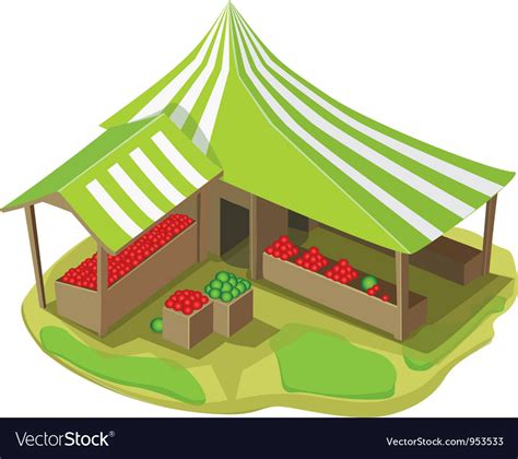 Market Royalty Free Vector Image - VectorStock