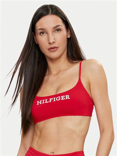 Tommy Hilfiger G Ra Od Bikini Uw Uw Czerwony Modivo Pl