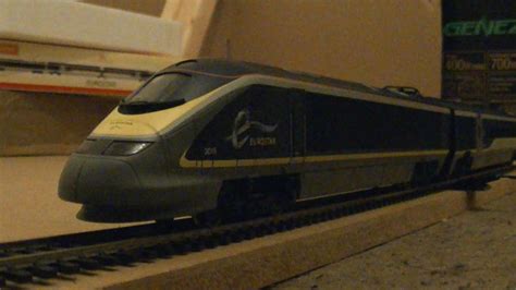 Hornby R3215 Class 373 Eurostar New Livery Train Pack Oo Gauge Review Hd Youtube