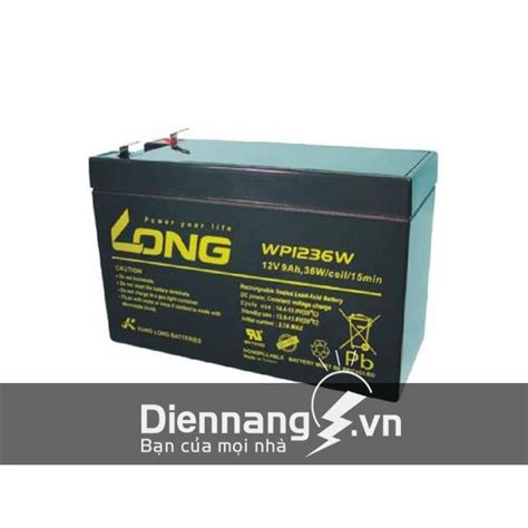 Ắc quy long wp1236w 12v 9ah Điện năng